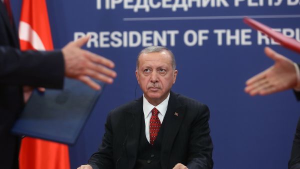  الرئيس التركي رجب طيب أردوغان