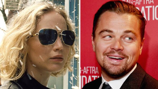 ليورناردو دي كابريو و جينيفر لورانس