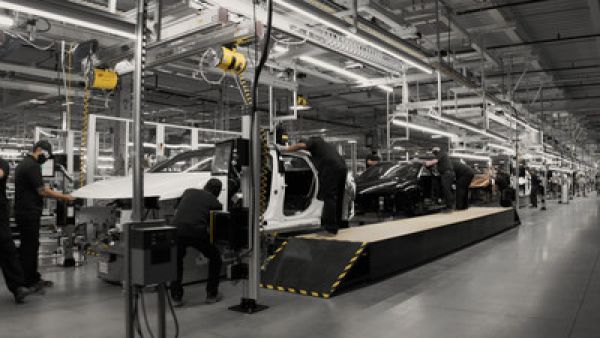 The Lucid manufacturing system embraces advanced processes such as an aircraft-inspired riveted and bonded monocoque body structure replacing spot welds, which endows Lucid Air with state-of-the-art structural efficiency. Lucid Motors Completes Construction on First Greenfield Electric Vehicle Factory in North America; Commissioning Process Underway for Spring 2021 Production Start of Lucid Air