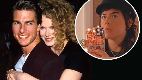 توم كروز وابنته بالتبني