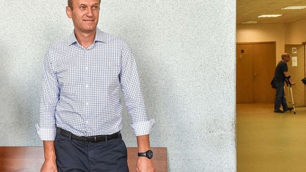 Navalny, 44, fell ill while on a plane to Moscow on August 20. (AFP/File)