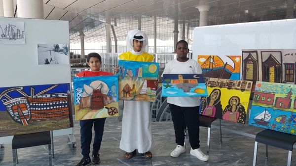 Qatar in the Eyes of Its Children at Reesha Student Art Display