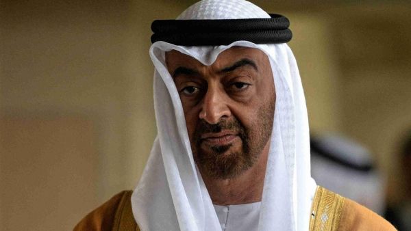 Crown Prince of Abu Dhabi General Sheikh Mohammed Bin Zayed in January 2017 (AFP)