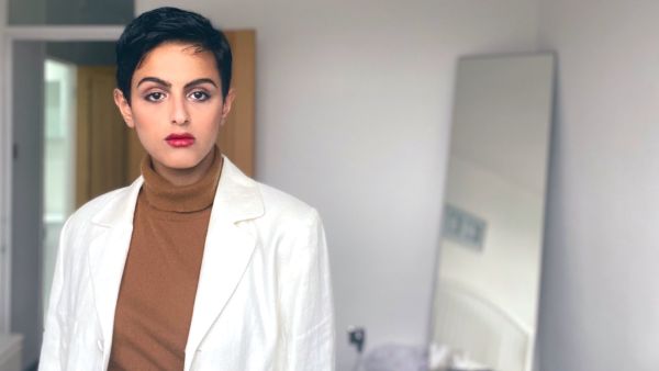 Aisha Al Qahtaniis still watching her back after she fled Qatar to London earlier this year. (Twitter)