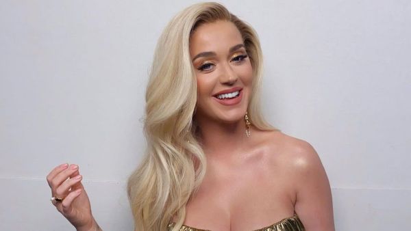 Katy Perry Shamelessly Flashes Her Flesh-Toned Spanx for the Camera (Video)