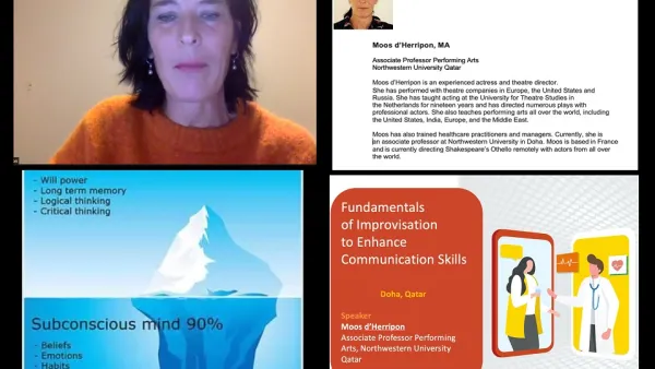 WCM-Q Learns About the Lessons That Actors Can Teach Healthcare Professionals