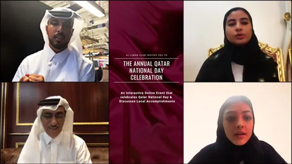 Qatari Students Bring the Georgetown Community Together for a Virtual QND Celebration at QF