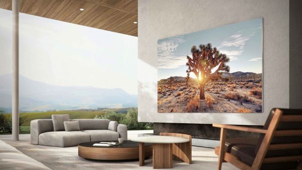 سامسوج للإلكترونيات المحدودة جهاز العرض المرئي MicroLED من سامسونج يدشن حقبة جديدة من التجارب المرئية بفضل جودة الصورة والتصميم المذهلين