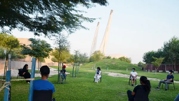 Walking Back to Normal: Georgetown Students Have First Outdoor Event at QF’s Oxygen Park