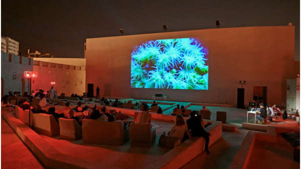 The biannual event on 18 December 2020 features UAE-based musicians and sound artists performing in tandem with Rouzbeh Rashidi’s 2013 film Homo Sapiens Project: There Is No Escape from the Terrors of the Mind