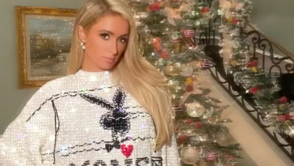 The model celebrated the festive weekend in Michigan with her family.