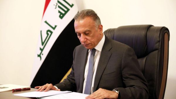 رئيس وزراء العراق مصطفى الكاظمي