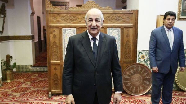 الرئيس الجزائري عبد المجيد تبون