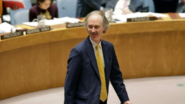 المبعوث الأممي إلى سوريا يعرب عن خيبة أمله بعد محادثات للجنة الدستورية في جنيف