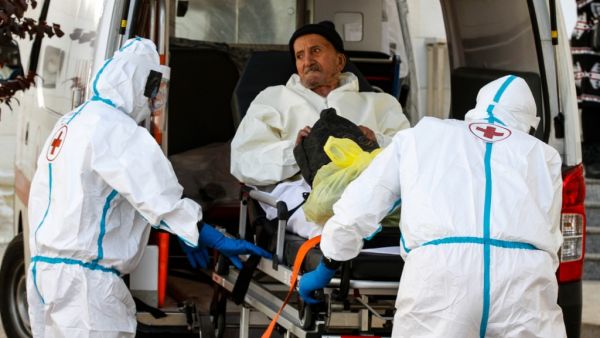 Health professionals have warned that the latest surge in cases risked causing catastrophe across Lebanon, which is already suffering from the aftermath of a devastating August explosion in Beirut and a dire economic crisis.  Mahmoud ZAYYAT / AFP