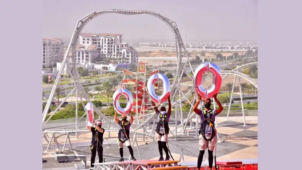 Ferrari World Abu Dhabi’s Roof Walk and Zip Line Mark 1,000 Experiences Milestone
