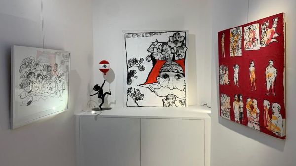 Jean-Marc Nahas Exhibition at @josephineclavelproject South Kensington, London private viewing 2020 (Instagram)