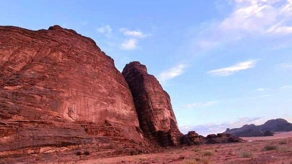 From the dark, deep blue waters off the coast to the surrounding valleys and orange farms, the city of Tabuk has it all. (Instagram)