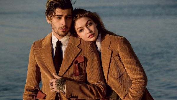 جيجي حديد وزين مالك