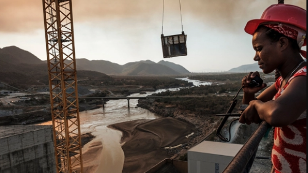 The Blue Nile is a tributary of the Nile river, from which Egypt's 100 million people get 90 percent of their fresh water [File: Eduardo Soteras/AFP]