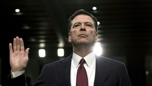 Former FBI director James Comey has said Donald Trump should not be prosecuted after he leaves office. (AFP/File)