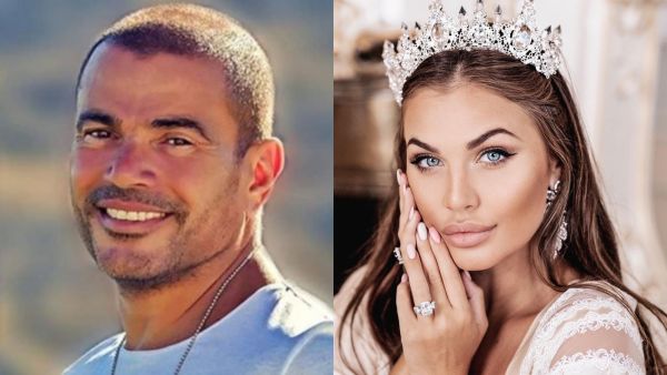 Dina El-Sherbiny Who?! Latvian Model Karolina Zubkova-Mattes Hugs Amr Diab.. Have They Become an Item?