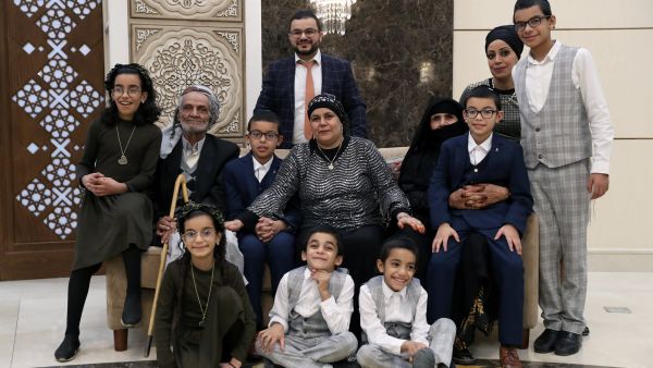 UAE reunites two Jewish Yemeni families after decades apart. (Twitter/WAM) UAE reunites two Jewish Yemeni families after decades apart. (Twitter/WAM)