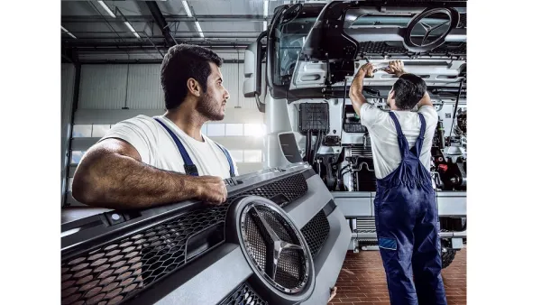 Mercedes-Benz Oman Ensures Safety and Reliability With Actros Health Check