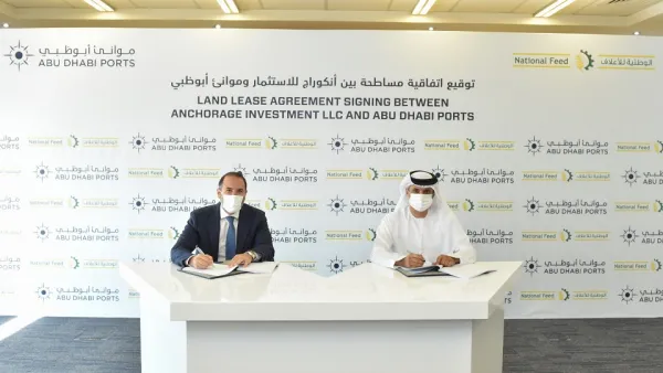Khalifa Port Strengthens UAE Food Security via New Facility Operated by National Feed