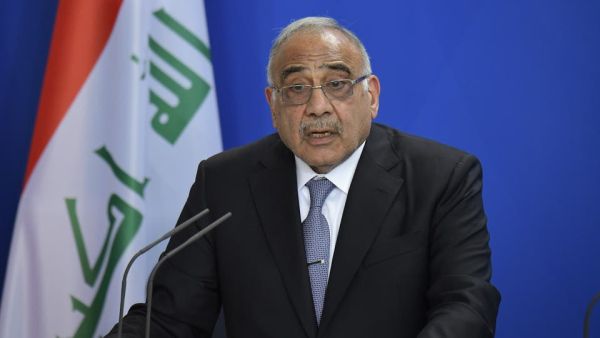 رئيس الوزراء العراقي السابق عادل عبد المهدي