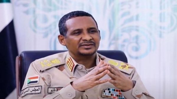 نائب رئيس مجلس السيادة السوداني محمد حمدان دقلو “حميدتي”