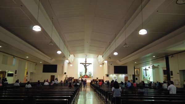 St mary's catholic church interior in Dubai. (Shutterstock/ File Photo)
