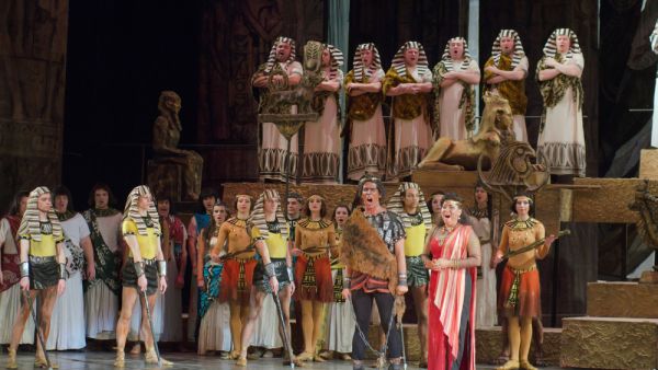 Aida opera performed by members of the Dnipro Opera and Ballet Theatre. (Shutterstock/ File Photo)