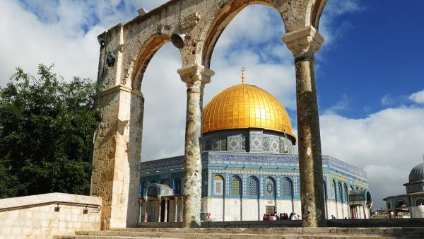 Dome of the Rock in Jerusalem over the Temple Mount. Golden Dome is the most known mosque and landmark in Jerusalem and sacred place for all muslims  (Shutterstock)	