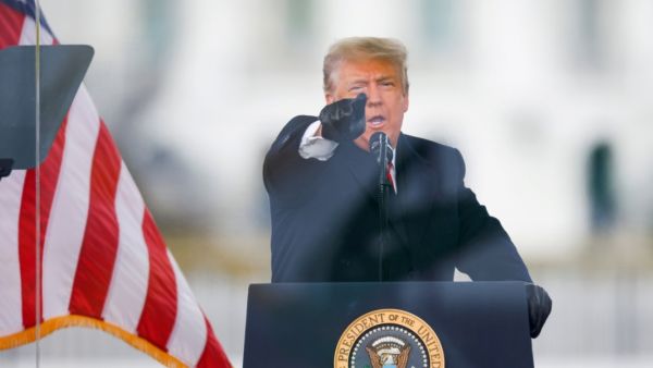 الرئيس الأميركي المنتهية ولايته دونالد ترامب