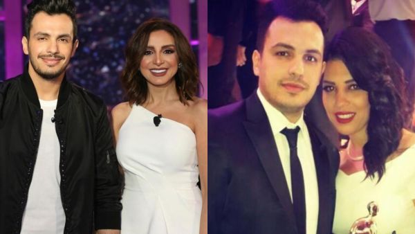أحمد إبراهيم وزوجته