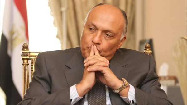 وزير الخارجية المصري سامح شكري