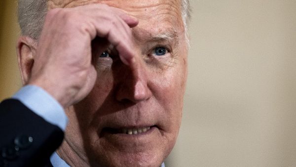  U.S. President Joe Biden delivers remarks on the national economy and the need for his administration's proposed $1.9 trillion coronavirus relief legislation in the State Dining Room at the White House on February 05, 2021 in Washington, DC. Biden hosted lawmakers from both parties at the White House this week in an effort to push his pandemic relief plan forward. Stefani Reynolds-Pool/Getty Images/AFP POOL / GETTY IMAGES NORTH AMERICA / Getty Images via AFP