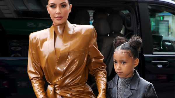 كيم كارداشيان وابنتها نورث