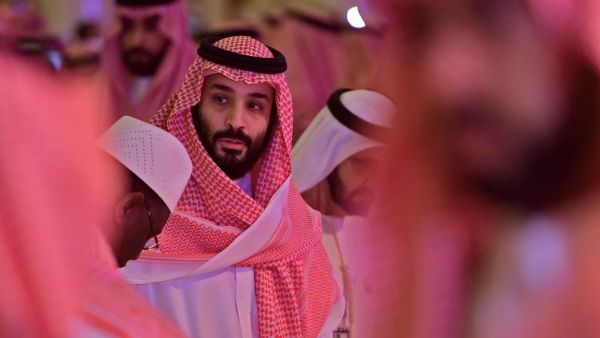 Saudi Crown Prince Mohammed Bin Salman in Riyadh, Saudi Arabia on 24 October 2018 [Giuseppe Cacace/AFP/Getty Images]