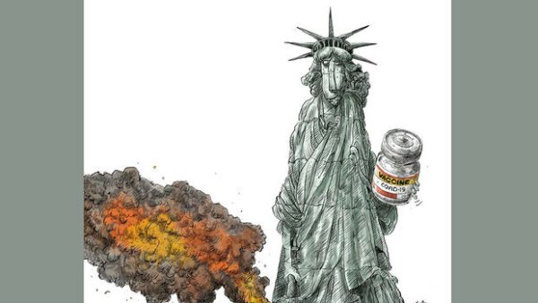 Cartoonist Masud Shojaei-Tabatabai (Twitter)