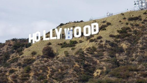 The Hollywood Sign is an American landmark and cultural icon overlooking Hollywood, Los Angeles, California. (Twitter)