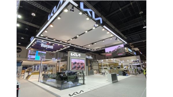 Kia at IDEX. Kia Showcases New Defense Vehicle Technologies at IDEX 2021 Defense Exhibition