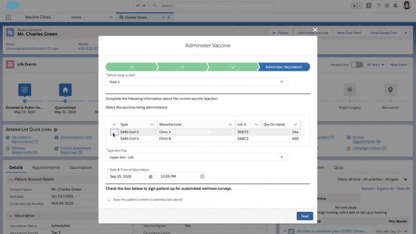 Salesforce Announces Vaccine Cloud to Accelerate Global Vaccine Management