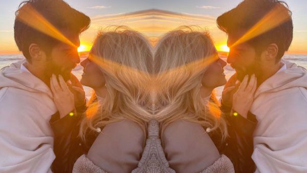 Will She Say Yes? Can Yaman Proposes To Diletta Leotta in Sky Letter Banner (Video)