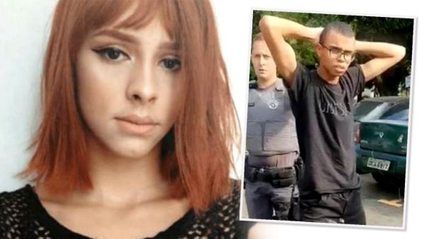 القاتل "جيليرمي ألفيس" والضحية "إنغريد أوليفيرا"