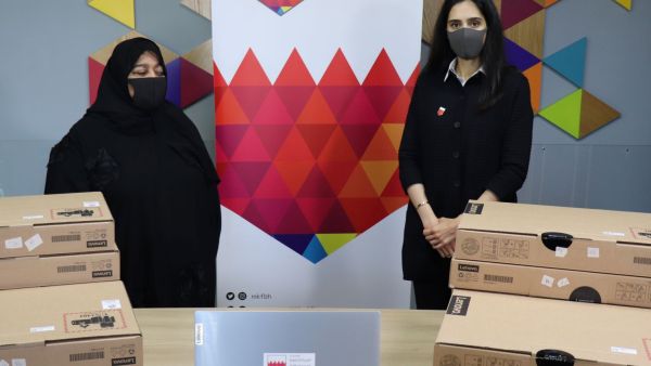 AlMabarrah AlKhalifia Foundation Grants 17 Laptops to Friendship Society for the Blind