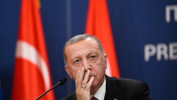 Turkey's President Recep Tayyip Erdogan  (Shutterstock)	