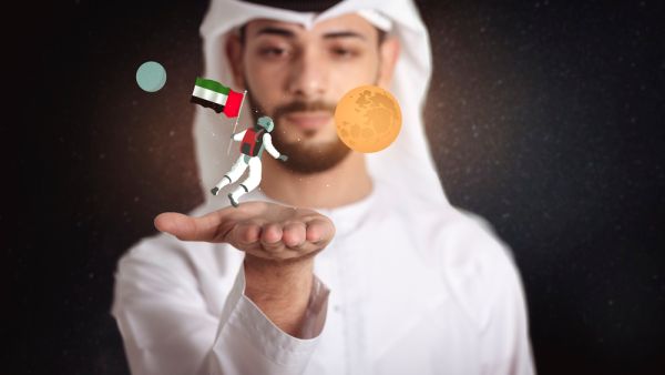 United Arab of Emirates to the space. (Shutterstock/ File Photo)