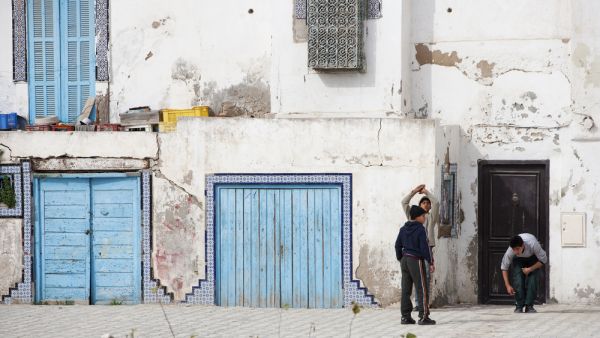 People in the medina of the city on February 6, 2009 in Bizerte, Tunisia  (Shutterstock)	